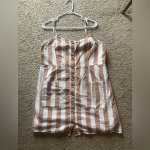 Short stripped dress